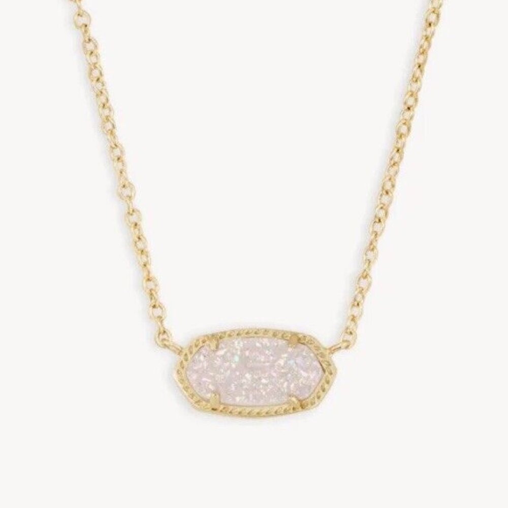 Kendra Scott Gold and Pink Necklace